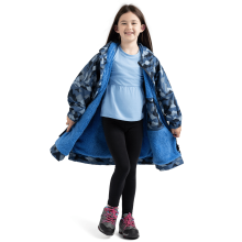 (5 - 9 Yrs, Blue Camo) Trespass Kids Havelock Waterproof Changing Robe