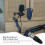 Lot de 2 connecteurs XLR à trois broches pour microphone de remplacement 3