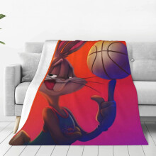Bugs Bunny anime blanket soft flannel 80" x 60"