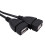 Καλώδιο τροφοδοσίας USB2.0A αρσενικό σε 2 διπλές θηλυκές υποδοχές USB με υποδοχή Y για 7