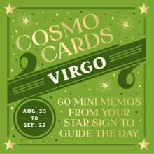 Cosmo Cards Virgo 60 Mini Memos from Your Star Sign to Guide the Day b
