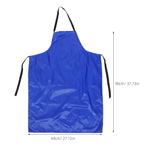 Dishwashing Apron Waterproof Polyester Fabric One Size 1