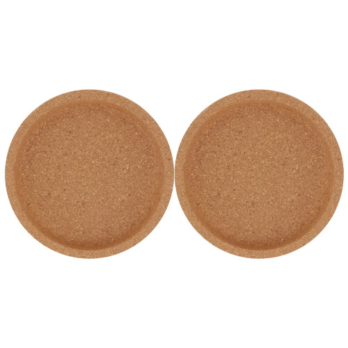 Cup Holder Coaster Cork Non-skid Mug Mat 2 Pcs