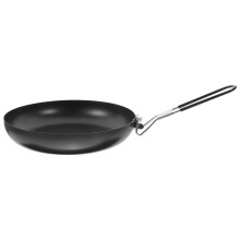 Guangmc folding cast iron frying pan portable 10-inch