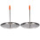 Stainless Steel Chicken Rack for Grilling and Roasting 2 Pcs 1