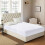 1 Quilted Fitted Mattress Protector Soft Thick Silent Machine Wash 105 cm x 190/200 cm 2
