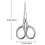 FlGard small grooming scissors stainless steel 2 pcs 3