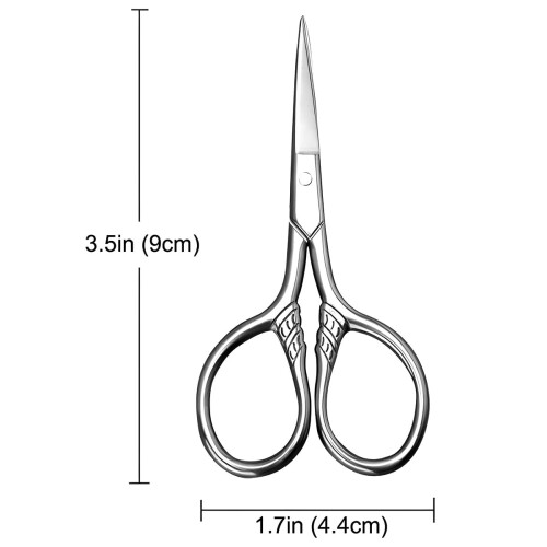 FlGard small grooming scissors stainless steel 2 pcs 2