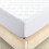 1 Quilted Fitted Mattress Protector Soft Thick Silent Machine Wash 105 cm x 190/200 cm 3