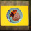 Kids' silicone placemats rectangle orange large 3
