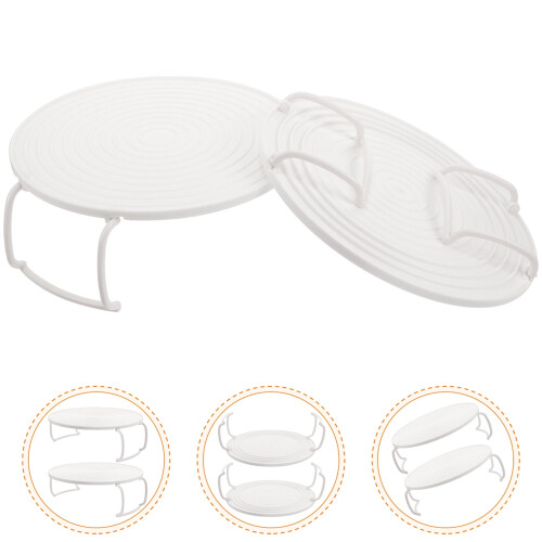Plateau de cuisson vapeur pour four à micro-ondes (2 pièces) 2
