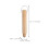 Wooden Pot Handle Replacement Set of 2 Light Yellow 2