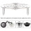 Stainless Steel Wok Steaming Rack 2 pcs 3