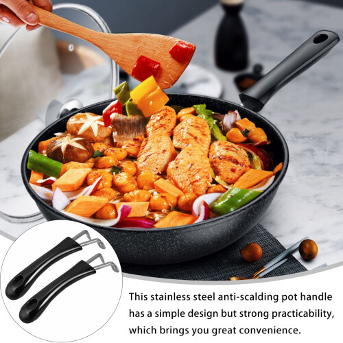 Flat Skillet Griddle Pan Handle Replacement 4 Pcs 2