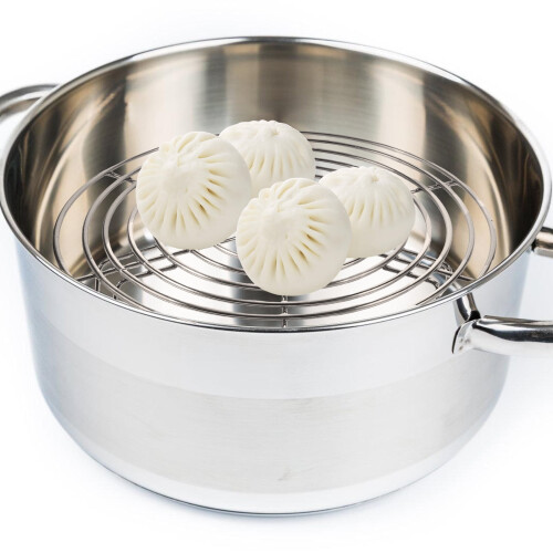 Stainless Steel Steamer Rack for Eggs 2 pcs 1
