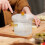 Clear Glass Saucepan with Lid 450ml 8