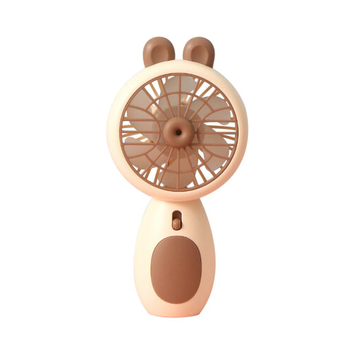 Mini ventilador de mão com luz LED e carregamento USB 1