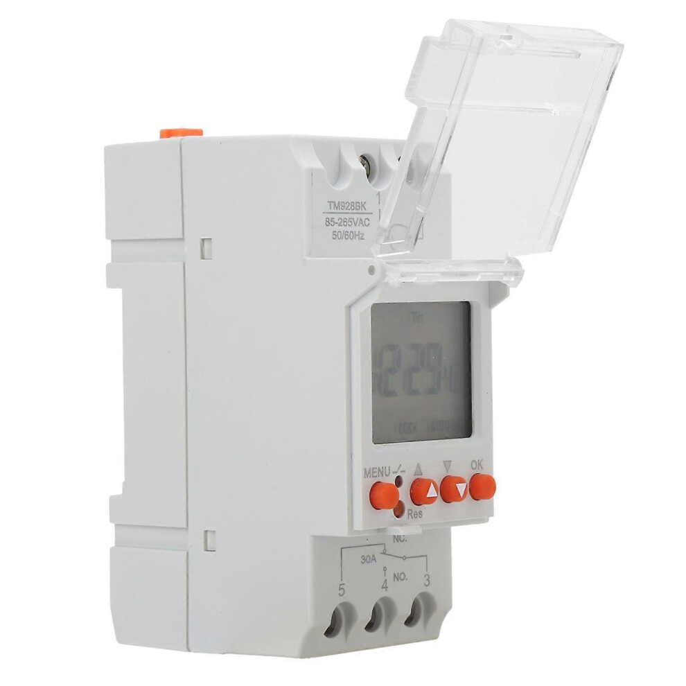 Timer Switch Analogue Programmable Lcd Backlight