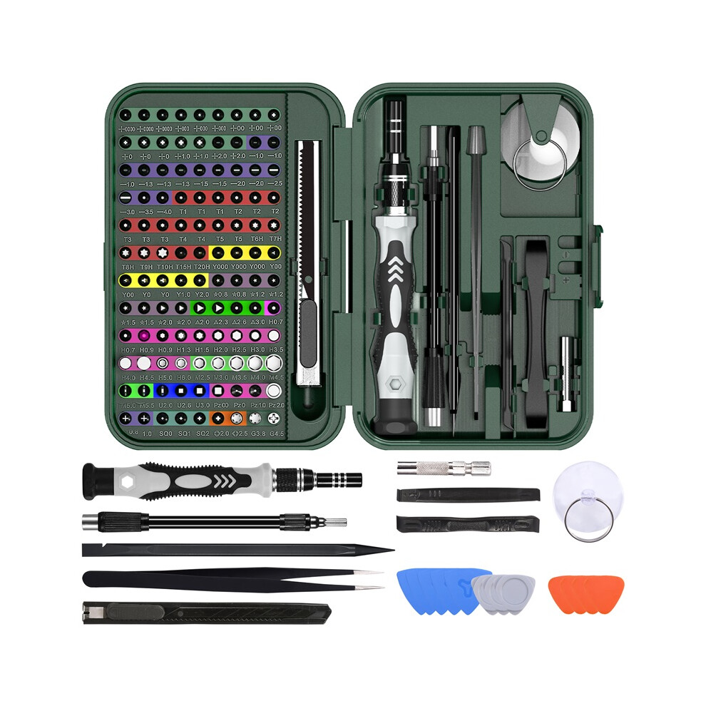 Precision Screwdriver Set 132 In 1 Magnetic Screwdriver Set Kit Electronics Repair Screwdrivers Tool Kit For Repair Phone, Watch 6910906933972