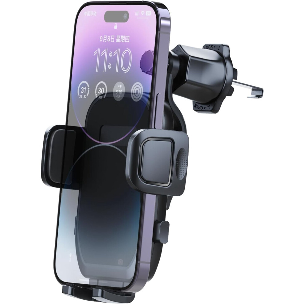 Car Air Vent Phone Holder With Metal Hook Universal Fit For 9336866770957