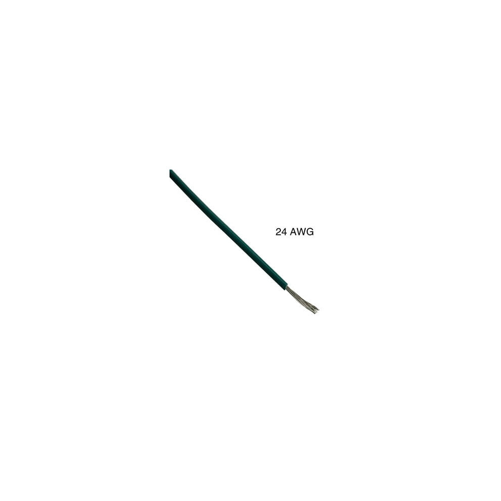 Waa-1625A Stranded Wire 24 Awg 100 Ft Green 9336866783872