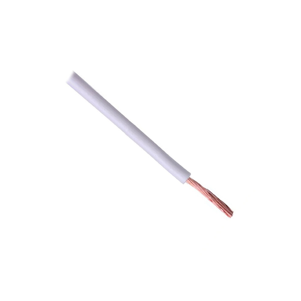 Automotive Wire 14 Awg 8 Feet White 9336866784794
