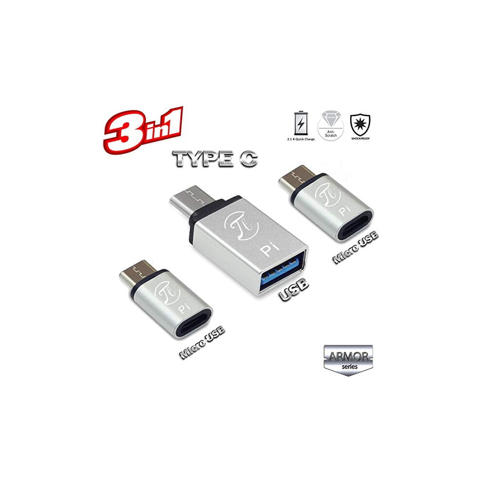 Usb-C To Usb-A Adapter Kit With Otg Cable 9336866784145