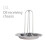 VOSS BBQ Rib Roasting Rack Carbon Steel Stand 6