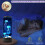 Night Light Lava Lamp LED 7-Color Round Black 3