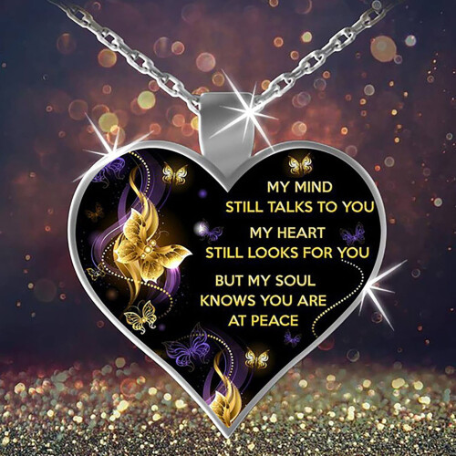 Infinity Heart Birthstone Necklace S925 Sterling Silver 2