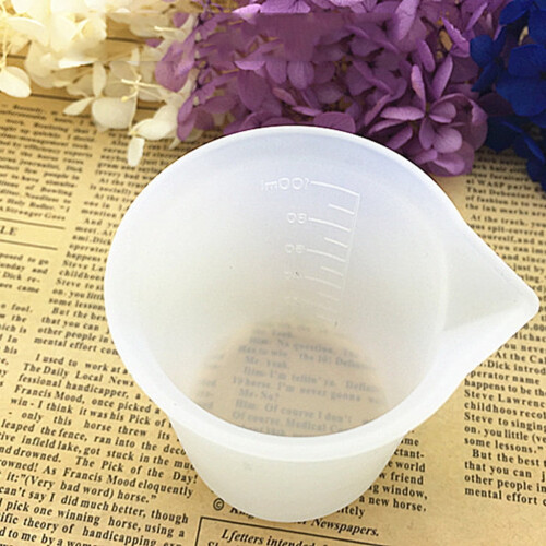 Κόλλα Leott Crystal για στάξιμο, δοσομετρικό κύπελλο σιλικόνης 100ml 2