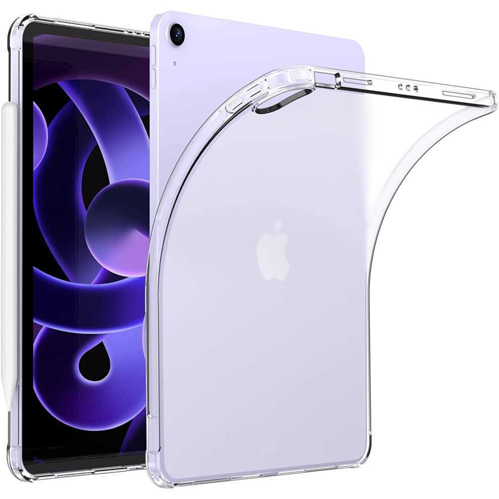 Ipad Air 5Th Gen Case Tpu Frosted Transparent 10.9 Inch 917087548359