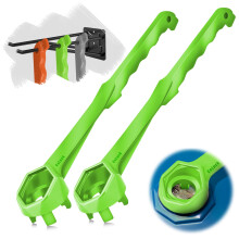 Drum Wrench Aluminum Bung Wrench 2 Pack Green