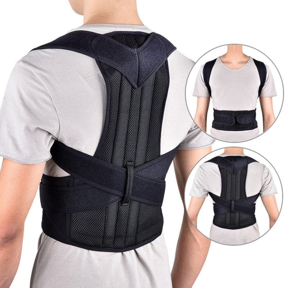 Posture Corrector Brace With Adjustable Support 9336866039986