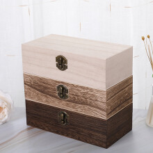Jewelry Box Retro Wooden Trinket Case 1 Piece
