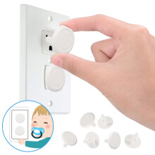 Electrical Outlet Covers Insulated Plastic 12 Pcs