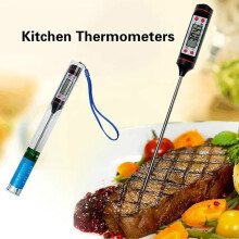 Leaveforme digital cooking thermometer probe for meat