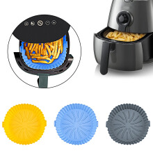 Leaveforme silicone air fryer liner 17cm non-stick heat
