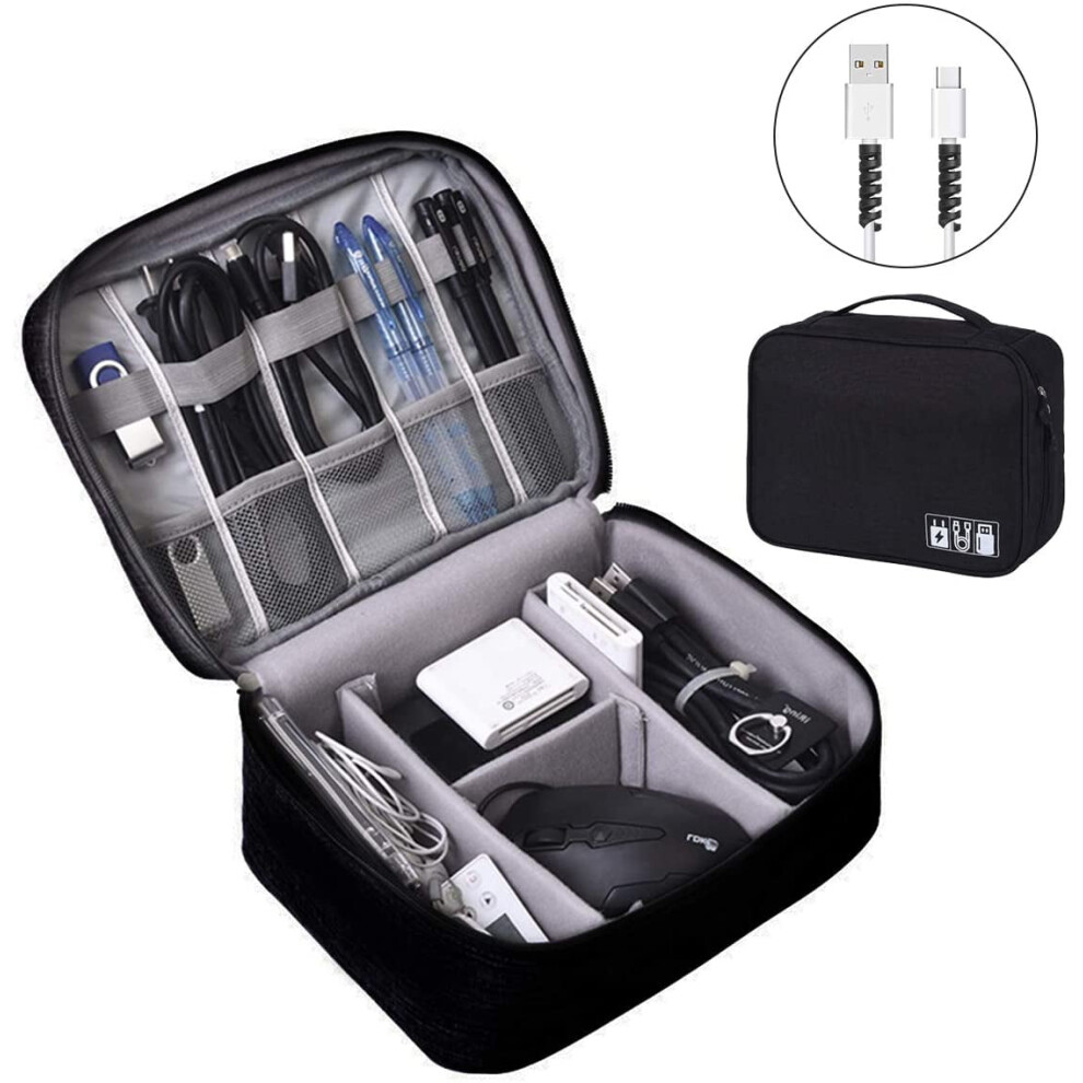 Electronics Organizer Bag For Cables And Accessories 917087554169