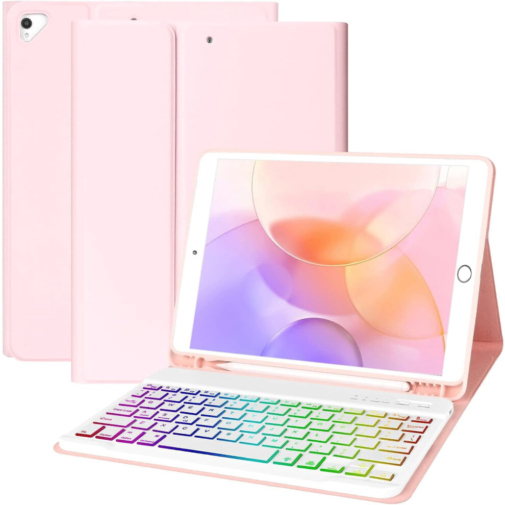 Ipad 10.2 Inch Keyboard Case With Backlit Detachable 917087555661