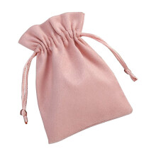 Sacs cadeaux en velours à rayures plates avec bandoulière, parfaits pour ranger des bijoux, idéaux pour les fêtes et les mariages, avec poches en