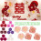 Crepe Paper Flowers for Wedding Backdrop 3 PCS 1