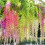 Wisteria Flower Garland Artificial 6 pcs 6