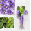 Wisteria Flower Garland Artificial 6 pcs 8