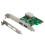 USB 3.0 PCIe Adapter Card 2-Port Low Profile 1