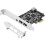 FireWire 400 PCIe Card 4-Port TI TSB43AB23 1