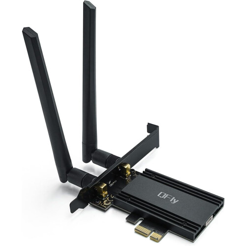 PCIe AX210 Wi-Fi 6E Network Adapter with Bluetooth 5.3