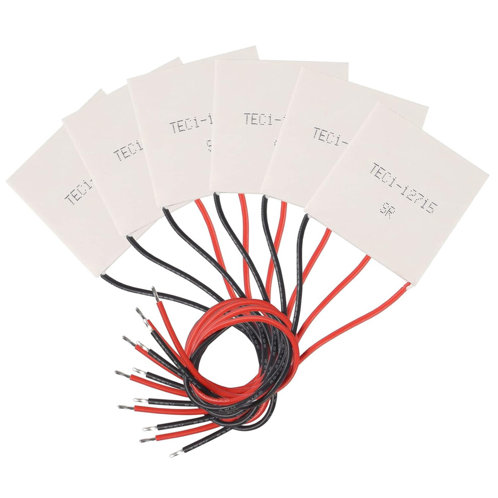 Tec1-12715 Peltier Cooler Module 12V 15A 6 Pcs 917087560757