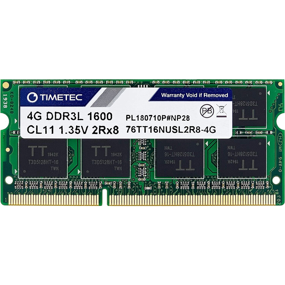 Ddr3l Ddr3 1600Mhz 4Gb Ram 204-Pin Cl11 917087560306