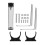 CPU water cooling reservoir 50mm cylinder G1/4 thread 1